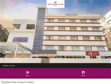 Tablet Screenshot of hotelsouthernstar.com